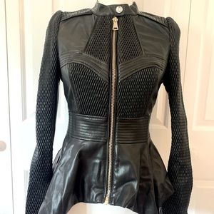 BEBE Women’s Leather Jacket